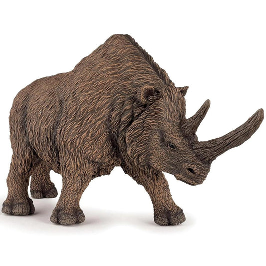 Woolly Rhinoceros Prehistoric Figure - Hand Painted & Collectible Toy - Papo 55031