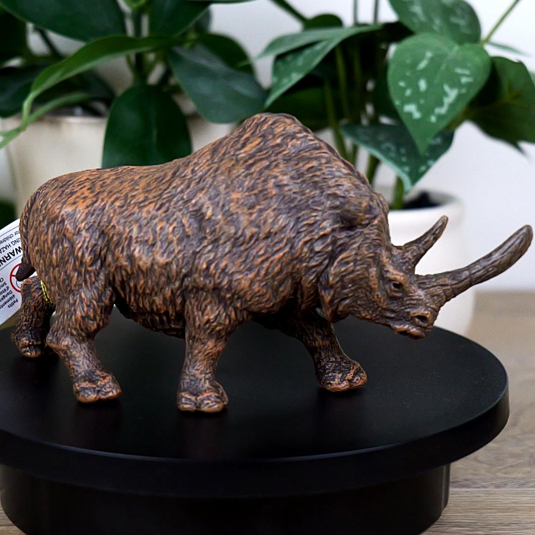 Woolly Rhinoceros Prehistoric Figure - Hand Painted & Collectible Toy - Papo 55031