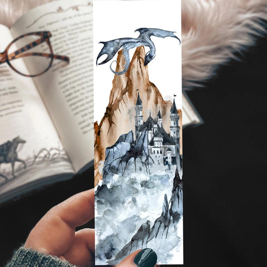 Dragon Castle Bookmark - Cardstock