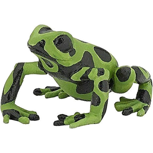 Equatorial Green Frog Figure - Animal Toy - Hand Painted - Collectible - Papo 50176