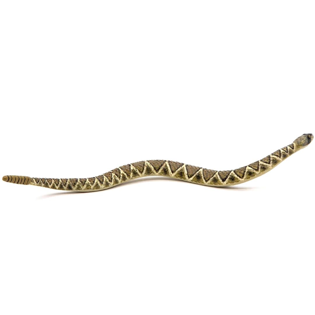 Rattlesnake Figure - Hand Painted & Collectible Snake - Papo 50237