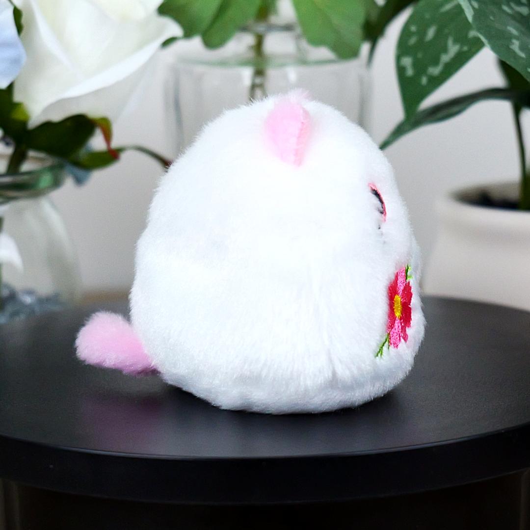 Neko Dango Beanbag Cat Plush - Cosmos Flowers