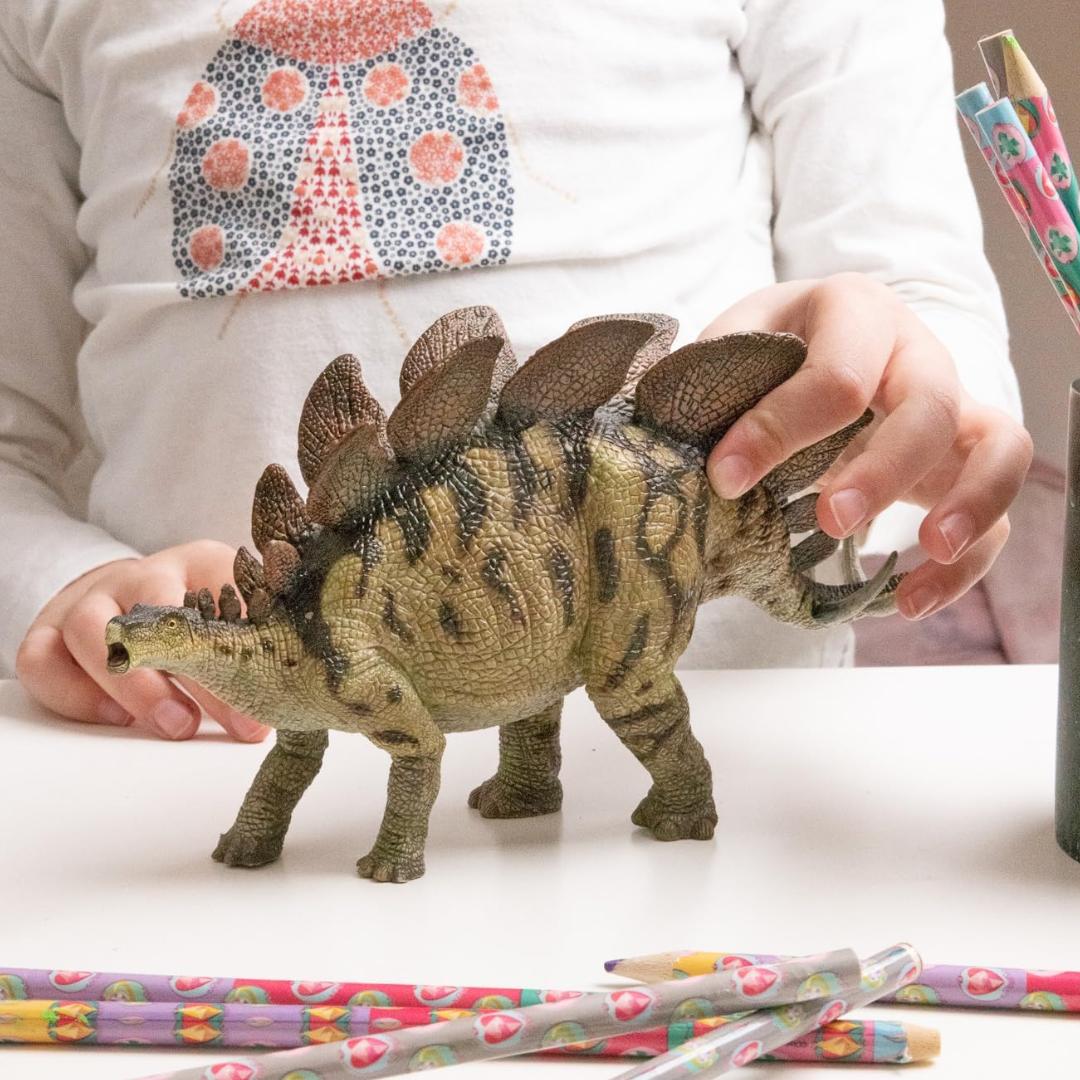 Stegosaurus Dinosaur Figure - Hand Painted & Collectible Toy - Papo 55079
