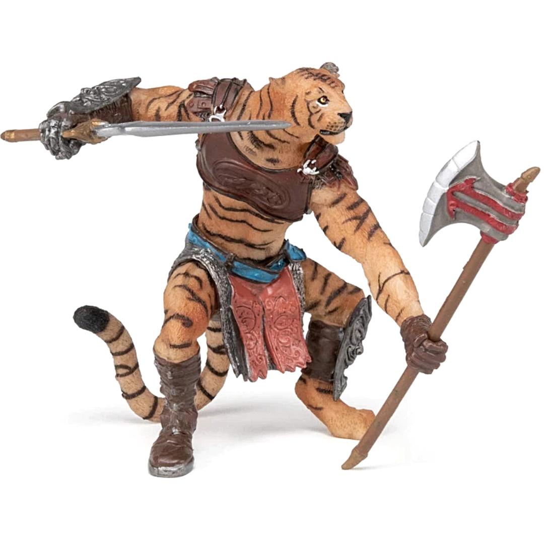 Tiger Mutant Figure - Fantasy Toy - Hand Painted & Collectible - Papo 38954
