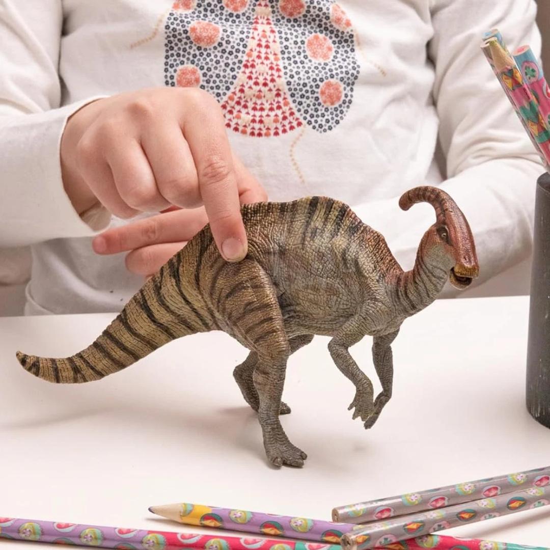 Parasaurolophus Dinosaur Figure - Hand Painted & Collectible Toy Figurine - Papo