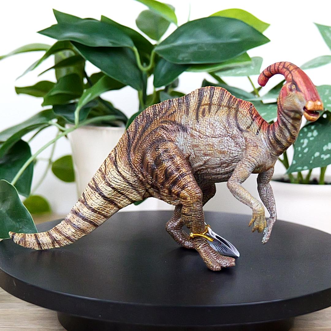 Parasaurolophus Dinosaur Figure - Hand Painted & Collectible Toy Figurine - Papo
