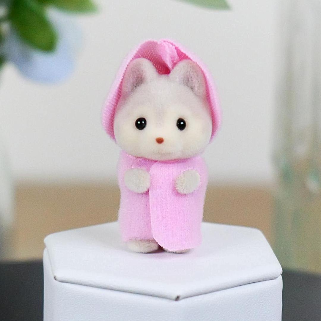 Calico Critters Husky Boy Triplet Baby