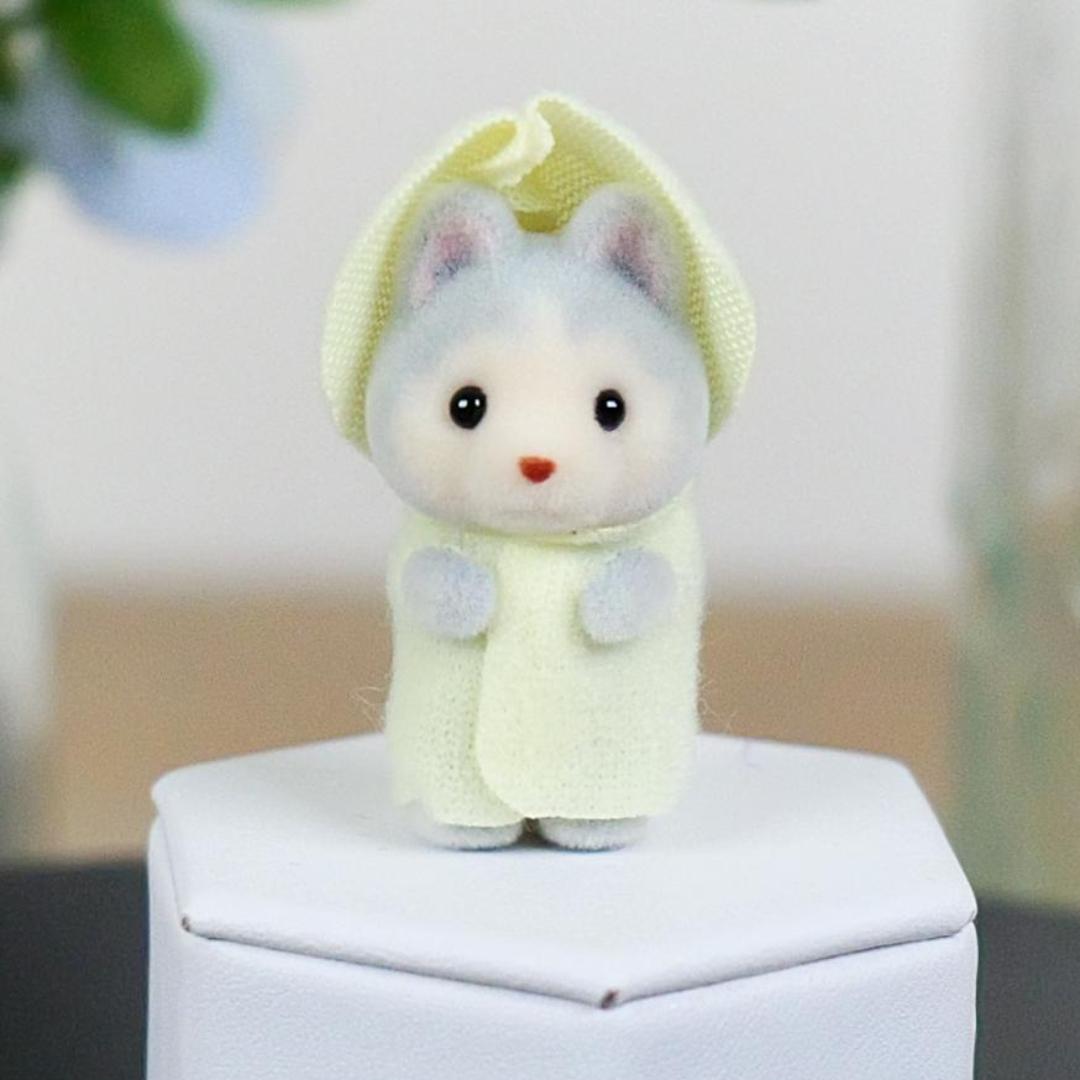 Calico Critters Husky Girl Triplet Baby