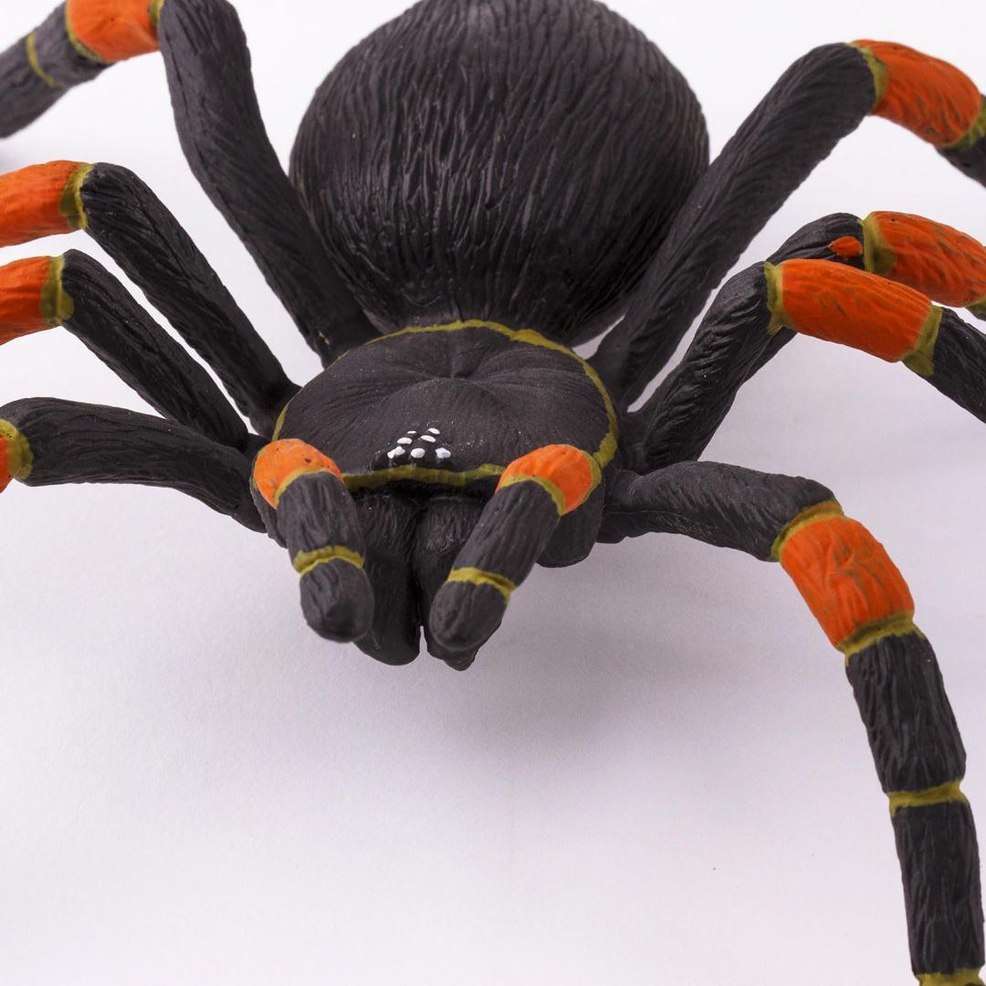 Orange - Kneed Tarantula Spider Figure - Hand Painted & Collectible Toy - Safari Ltd 542006