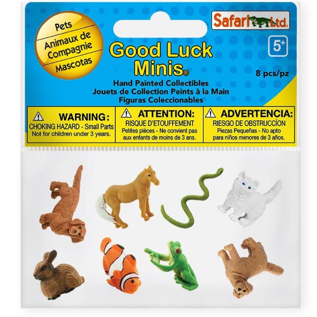Pets Fun Pack - Good Luck Minis - Hand Painted Collectibles - Safari Ltd 100257