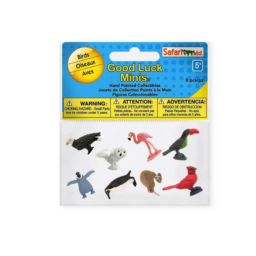 Birds Fun Pack - Good Luck Minis - Hand Painted Collectibles - Safari Ltd 100217