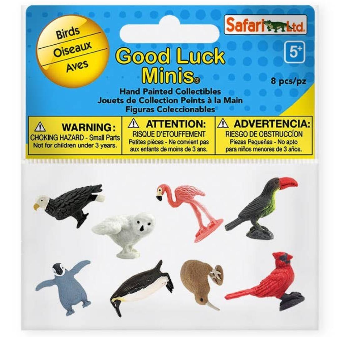 Birds Fun Pack - Good Luck Minis - Hand Painted Collectibles - Safari Ltd 100217