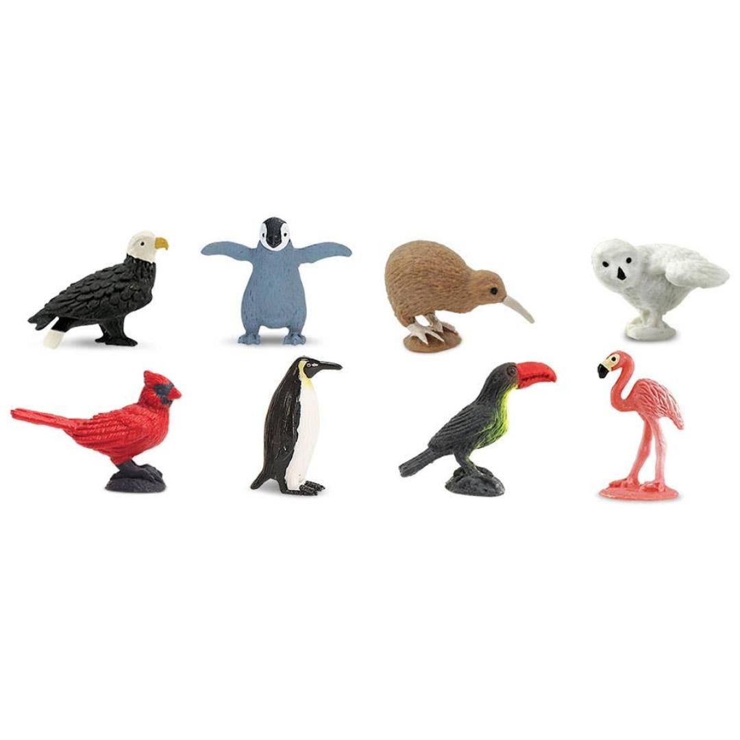 Birds Fun Pack - Good Luck Minis - Hand Painted Collectibles - Safari Ltd 100217