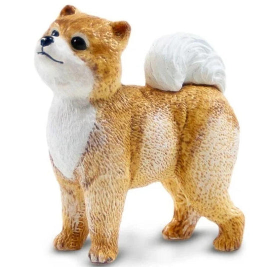 Pomeranian Dog Figure - Hand Painted & Collectible Toy - Safari Ltd 100711
