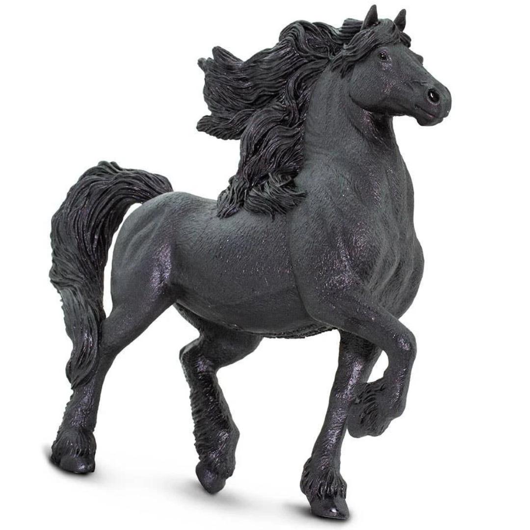 Friesian Mare Horse Figure - Hand Painted & Collectible Toy - Safari Ltd 152805