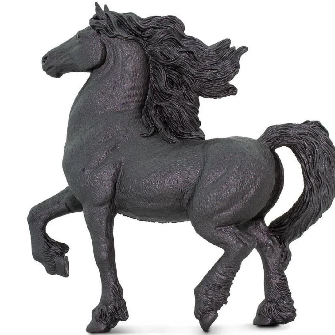 Friesian Mare Horse Figure - Hand Painted & Collectible Toy - Safari Ltd 152805