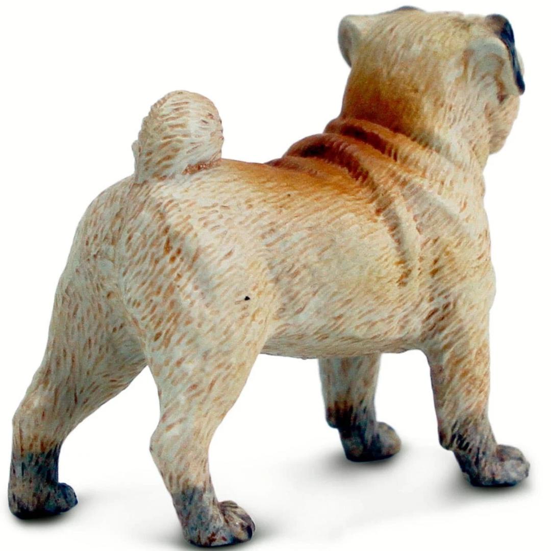 Pug Dog Figure - Hand Painted & Collectible Toy - Safari Ltd 103540