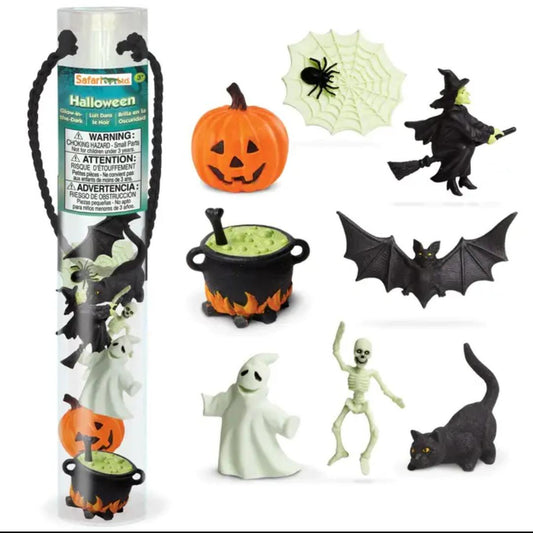 Glow-in-the-Dark Halloween Designer TOOB - Hand Painted & Collectible Toys - Safari Ltd