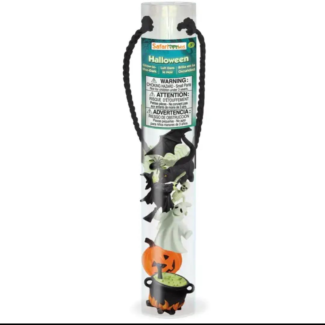 Glow-in-the-Dark Halloween Designer TOOB - Hand Painted & Collectible Toys - Safari Ltd