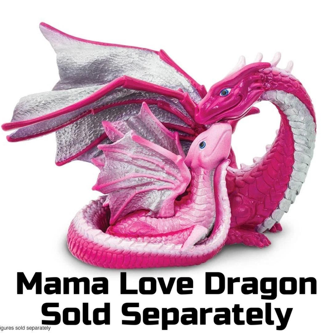 Baby Love Dragon Fantasy Figure - Hand Painted & Collectible Toy - Safari Ltd 10142