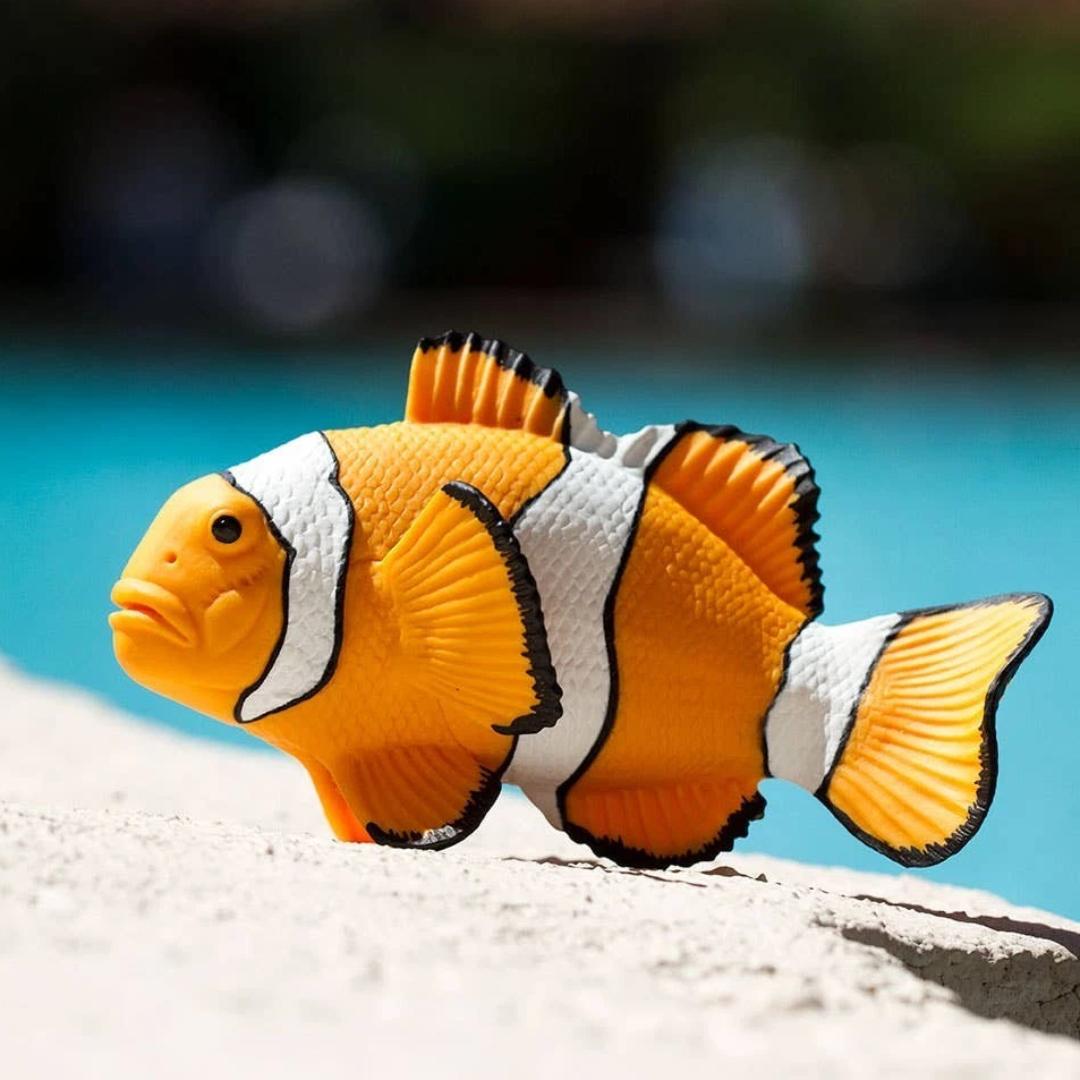 Clown Anemonefish Figure - Hand Painted & Collectible Toy - Safari Ltd 204129