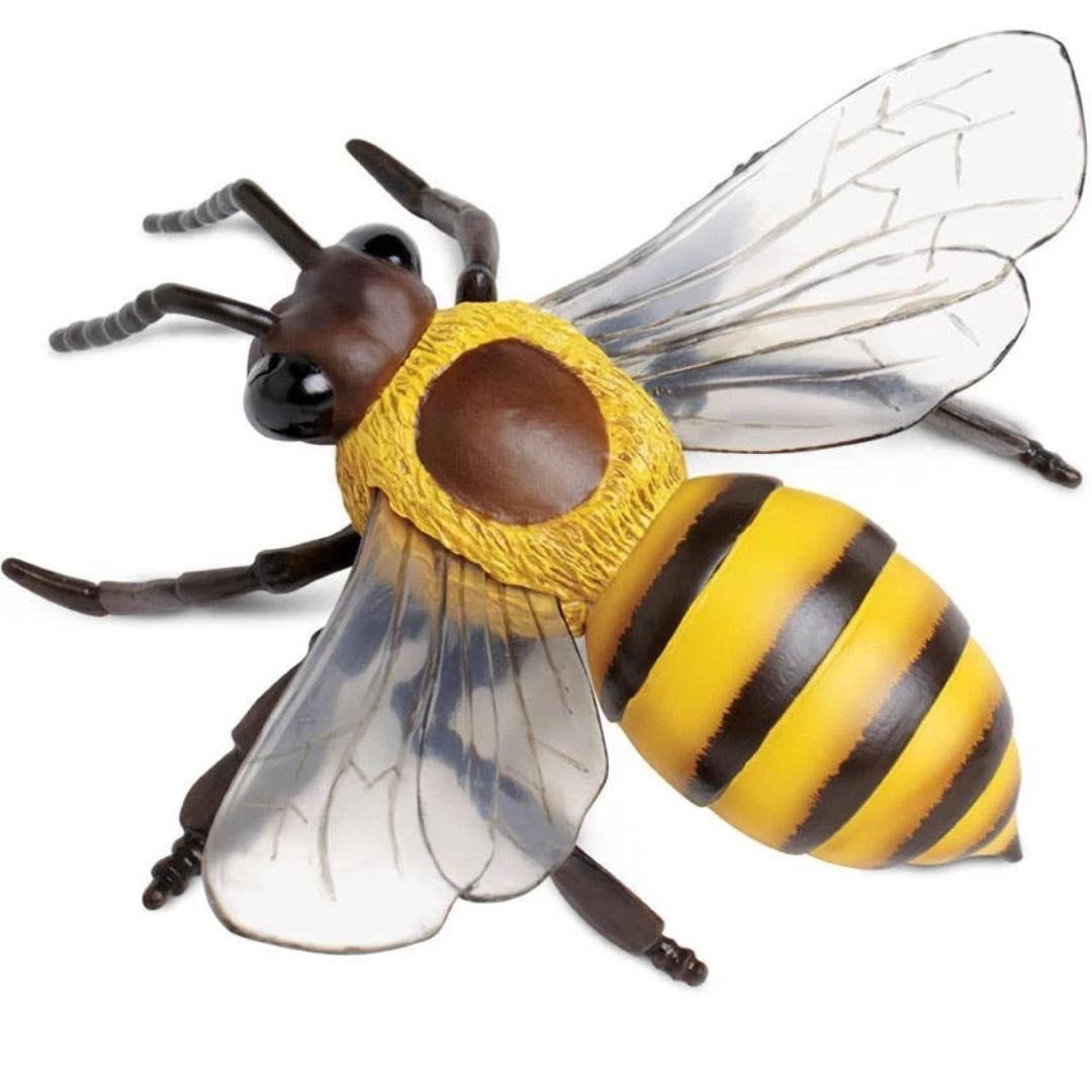 Honey Bee Figure - Hand Painted & Collectible Toy - Safari Ltd 268229