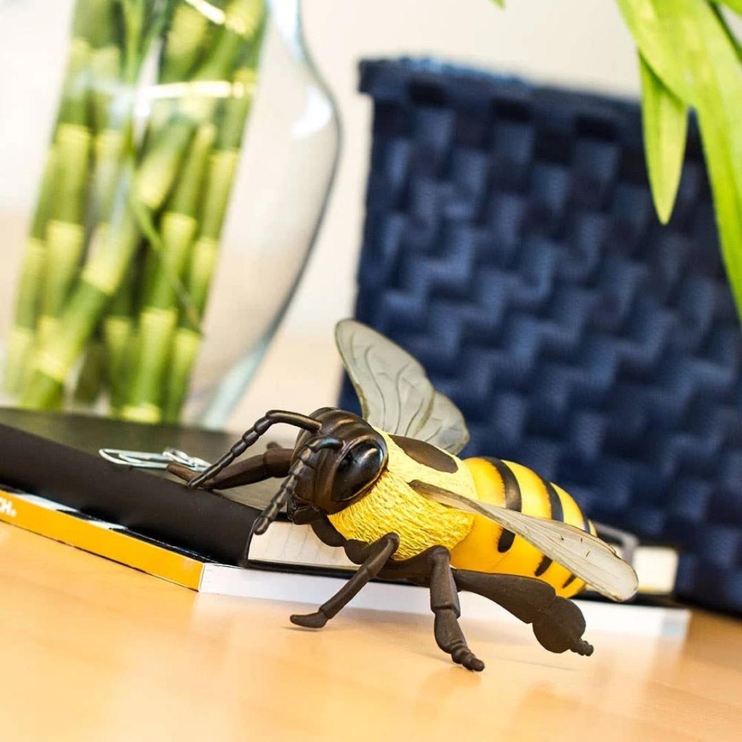 Honey Bee Figure - Hand Painted & Collectible Toy - Safari Ltd 268229