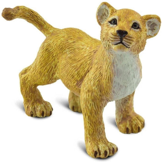 Lion Cub Figure - Hand Painted & Collectible Toy - Safari Ltd 100415