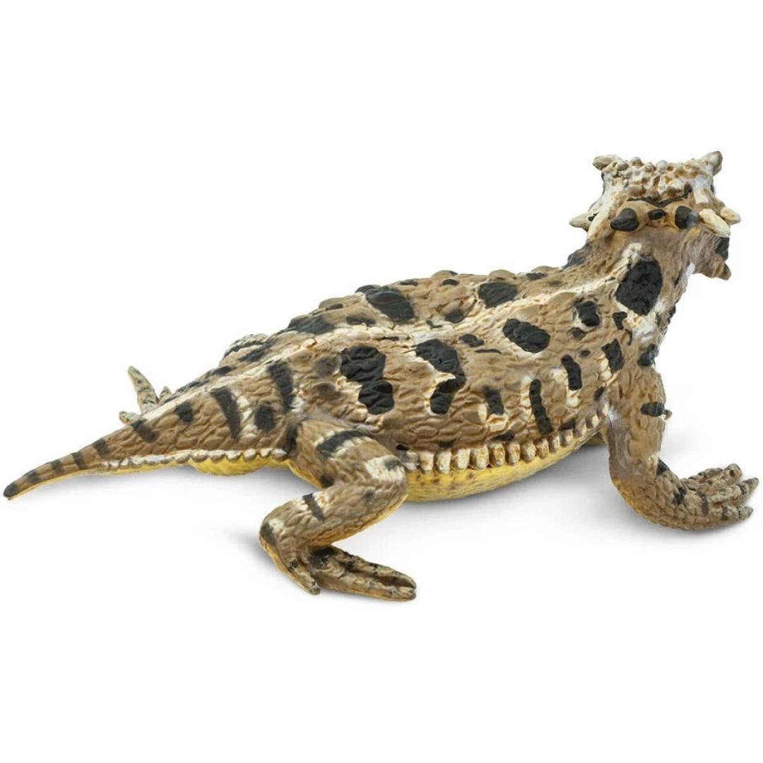Horned Lizard Figure - Hand Painted & Collectible Toy - Safari Ltd 156605