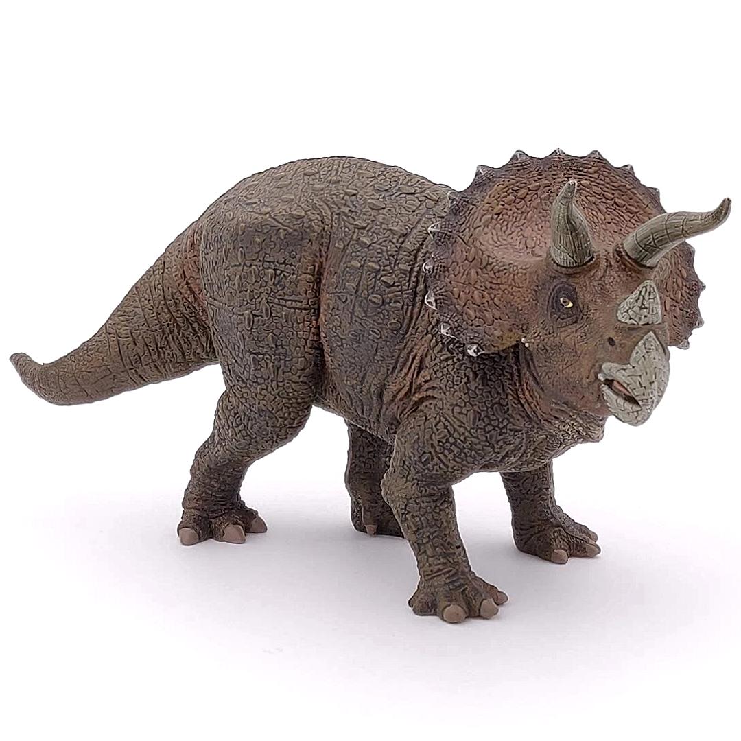 Triceratops Dinosaur Figure - Hand Painted & Collectible Toy - Papo 55002