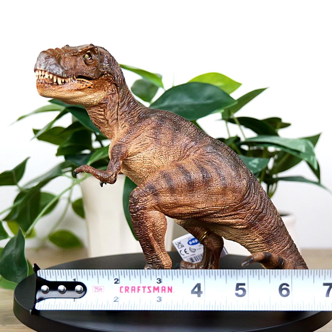 Tyrannosaurus Rex Dinosaur Figure - Hand Painted Collectible T-Rex Toy Figurine - Papo 55001