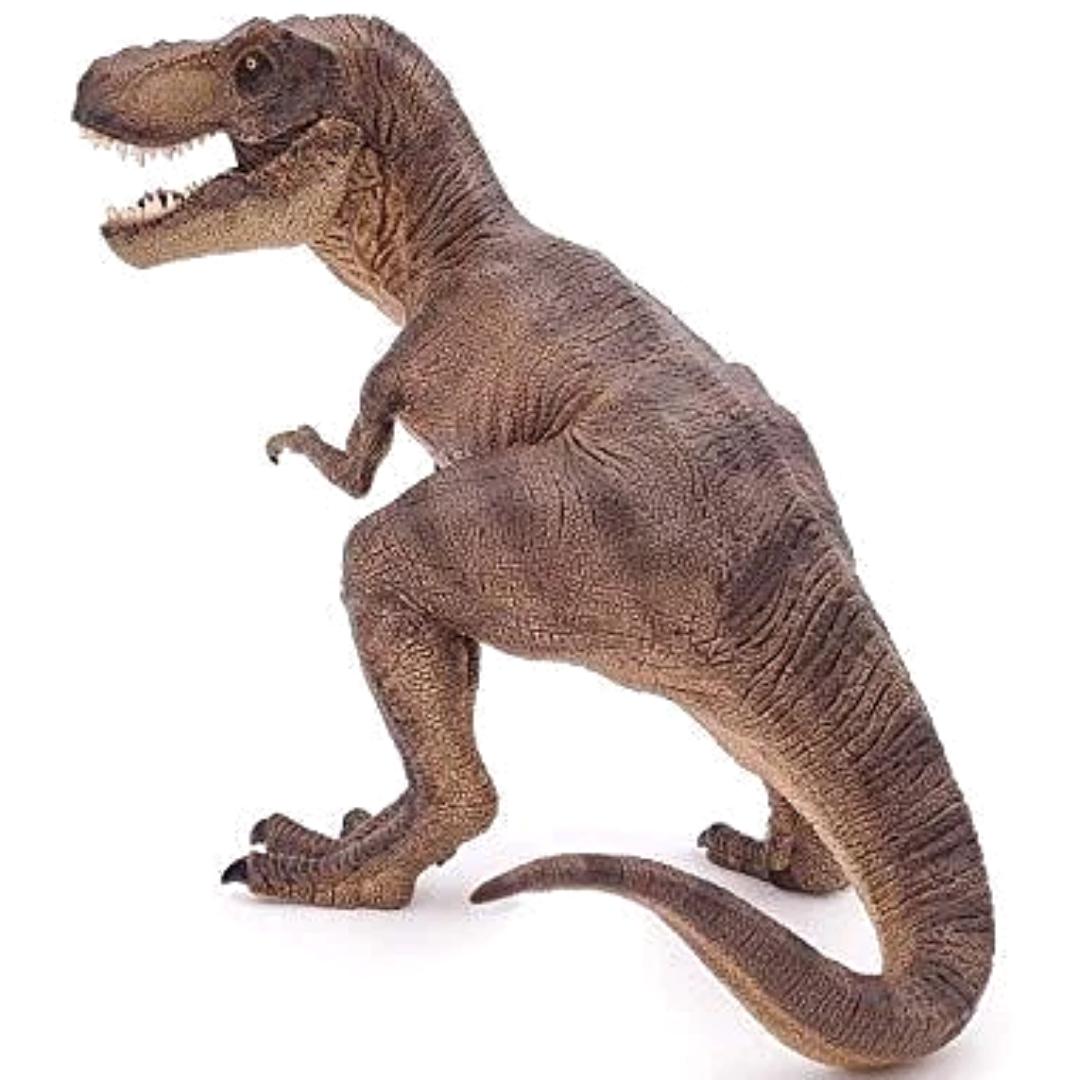Tyrannosaurus Rex Dinosaur Figure - Hand Painted Collectible T-Rex Toy Figurine - Papo 55001
