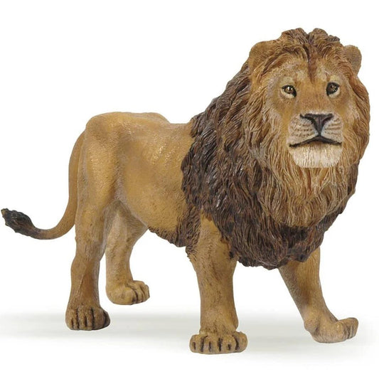 Lion Animal Figure - Hand Painted & Collectible Toy - Papo 50040