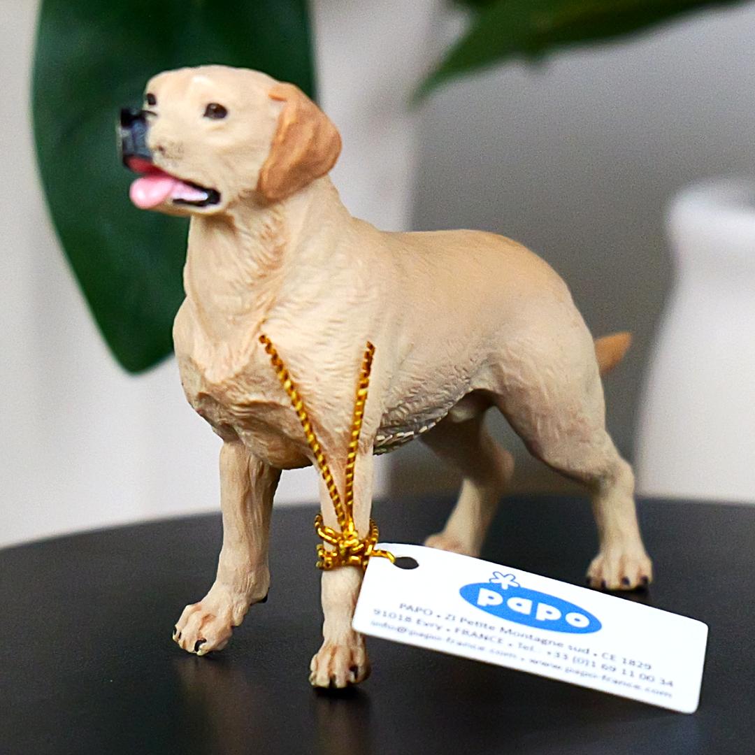Labrador Retriever Dog Figure - Hand Painted & Collectible Toy - Papo 54029