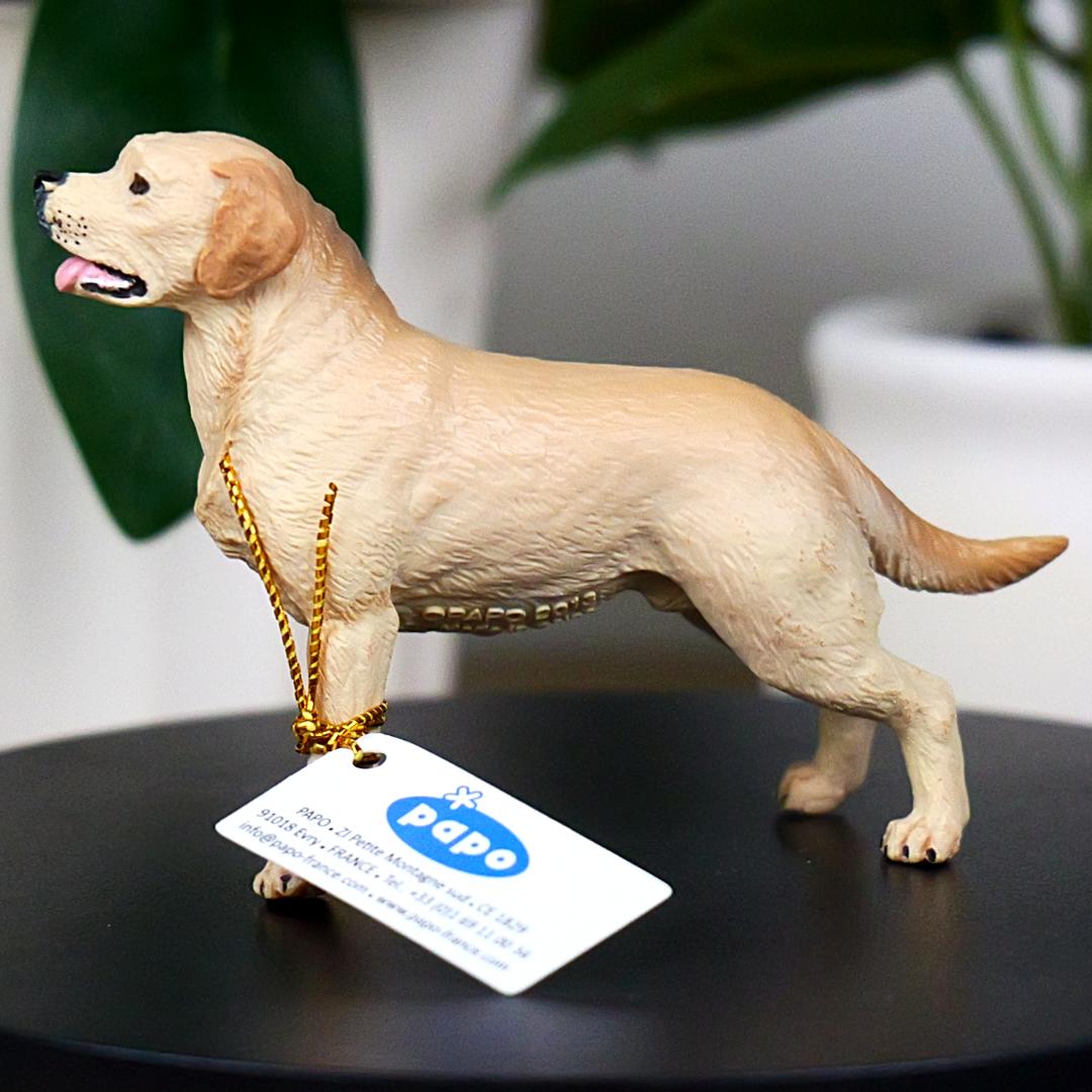 Labrador Retriever Dog Figure - Hand Painted & Collectible Toy - Papo 54029