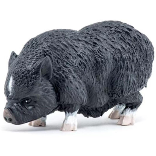Vietnamese Pot Bellied Pig Farm Figure - Hand Painted & Collectible Toy - Papo 51190