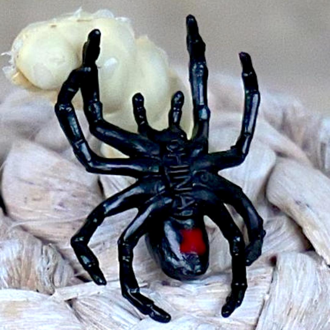 Black Widow Spider Good Luck Minis Figure - Hand Painted & Collectible Miniature Figurine - Safari Ltd