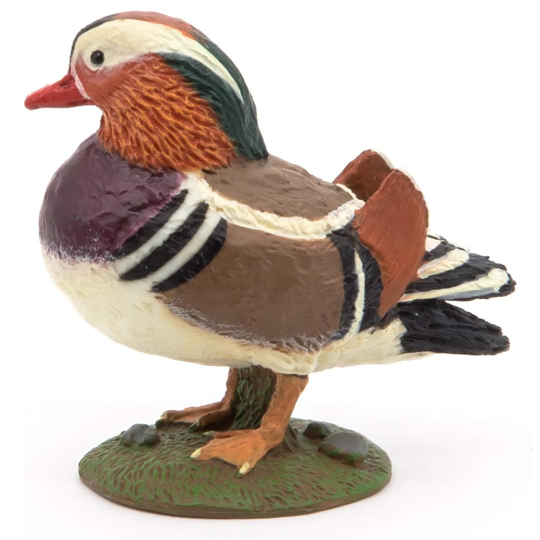 Mandarin Duck Figure - Hand Painted & Collectible Toy - Papo 51166