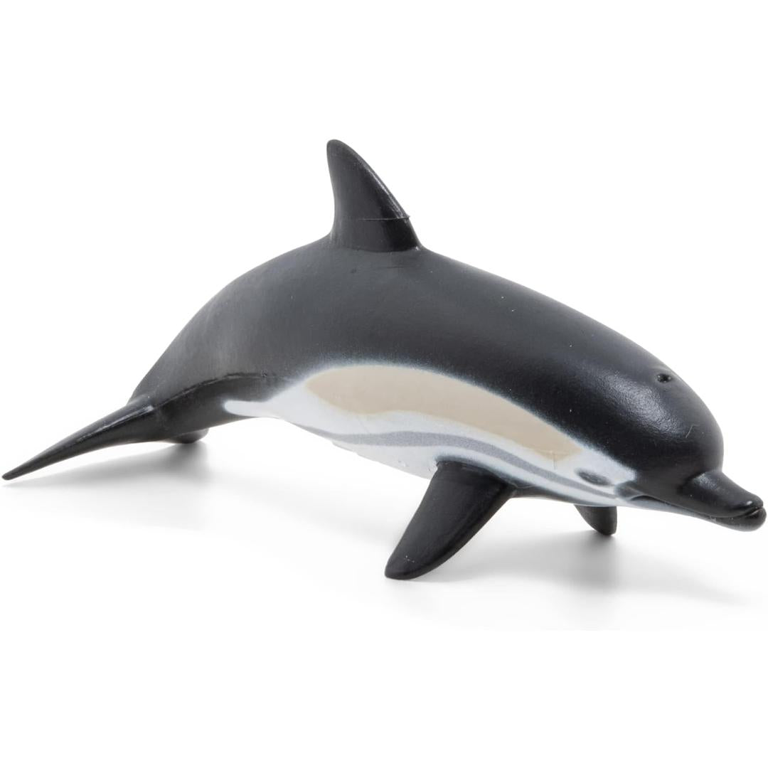 Common Dolphin Sea Life Figure - Hand Painted & Collectible Toy - Papo 56055