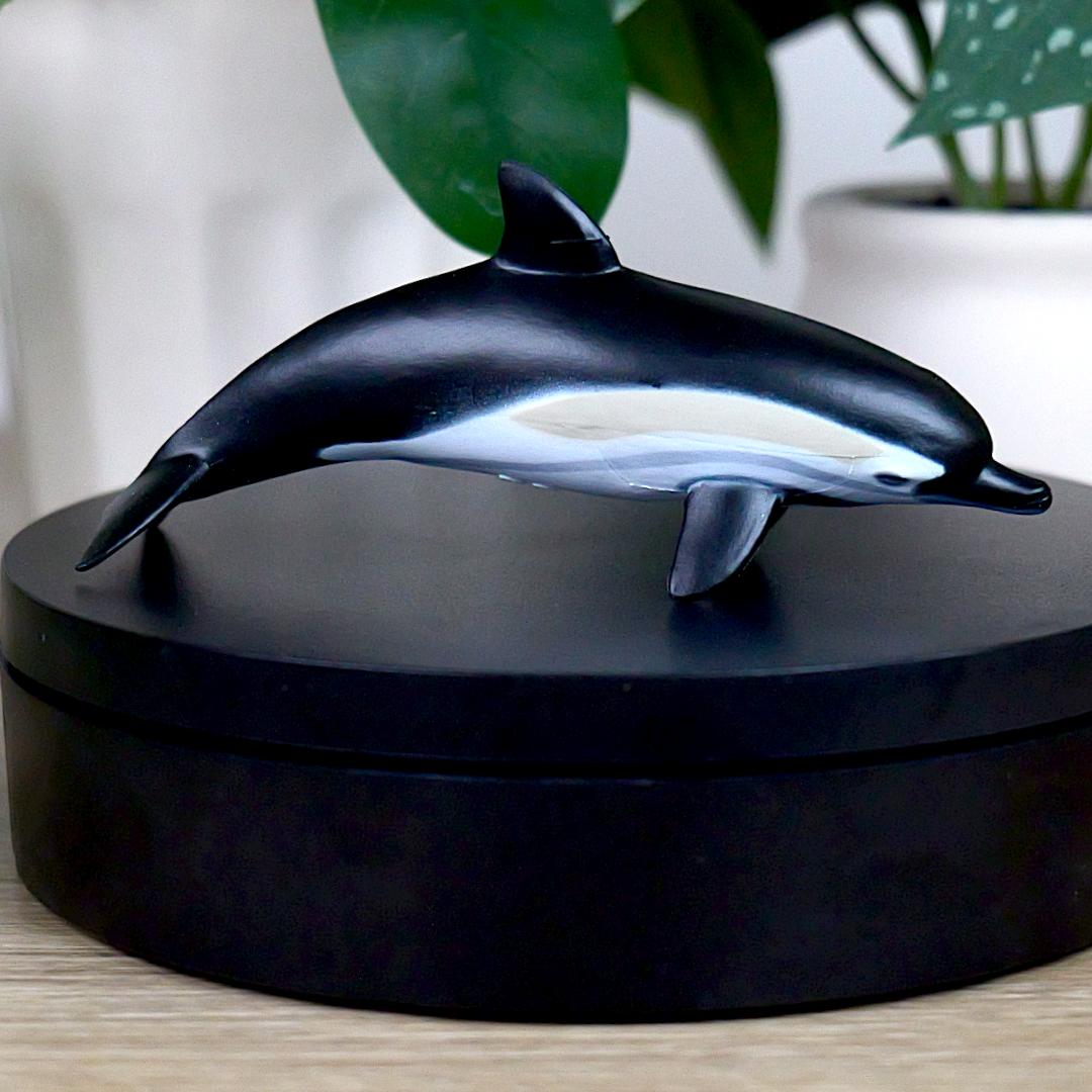 Common Dolphin Sea Life Figure - Hand Painted & Collectible Toy - Papo 56055