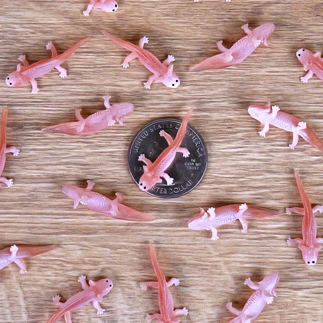 Axolotl Good Luck Minis Figure - Hand Painted & Collectible Miniature Figurine - Safari Ltd