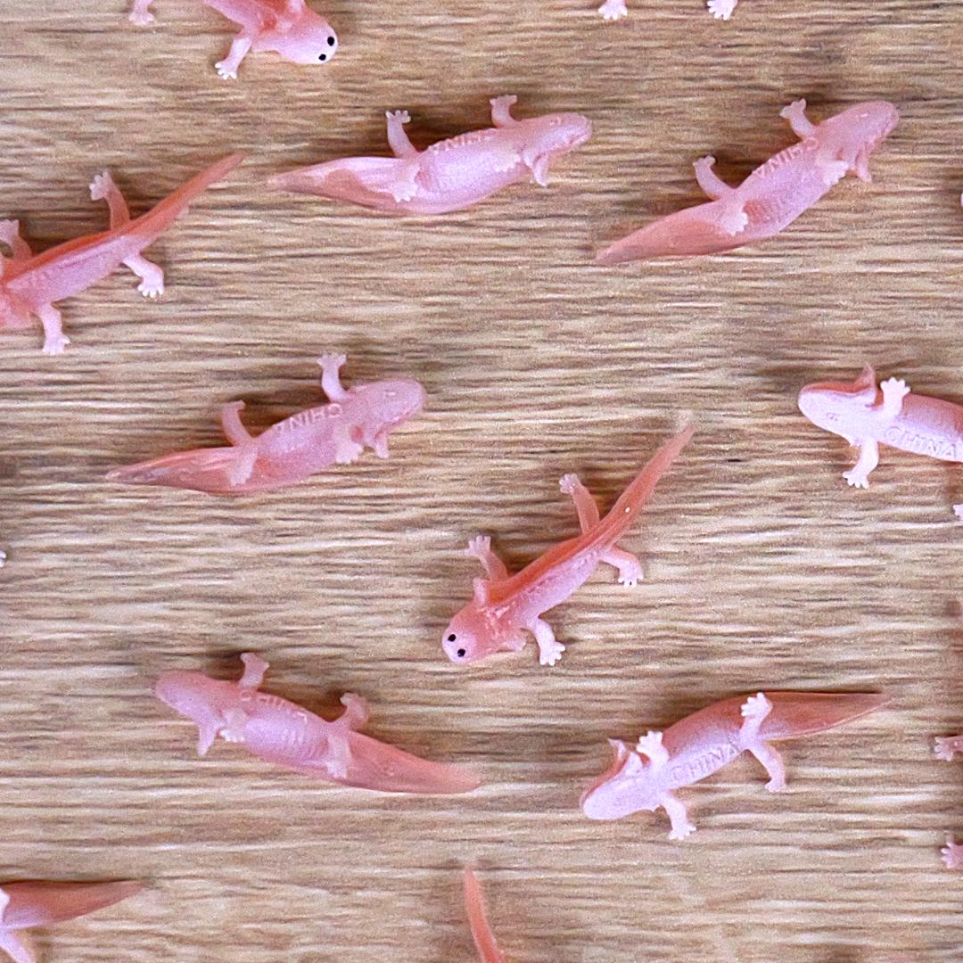 Axolotl Good Luck Minis Figure - Hand Painted & Collectible Miniature Figurine - Safari Ltd