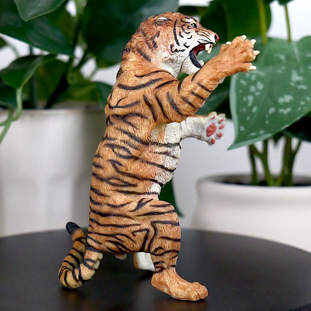 Standing Tiger Animal Figure - Hand Painted & Collectible Toy - Papo 50208