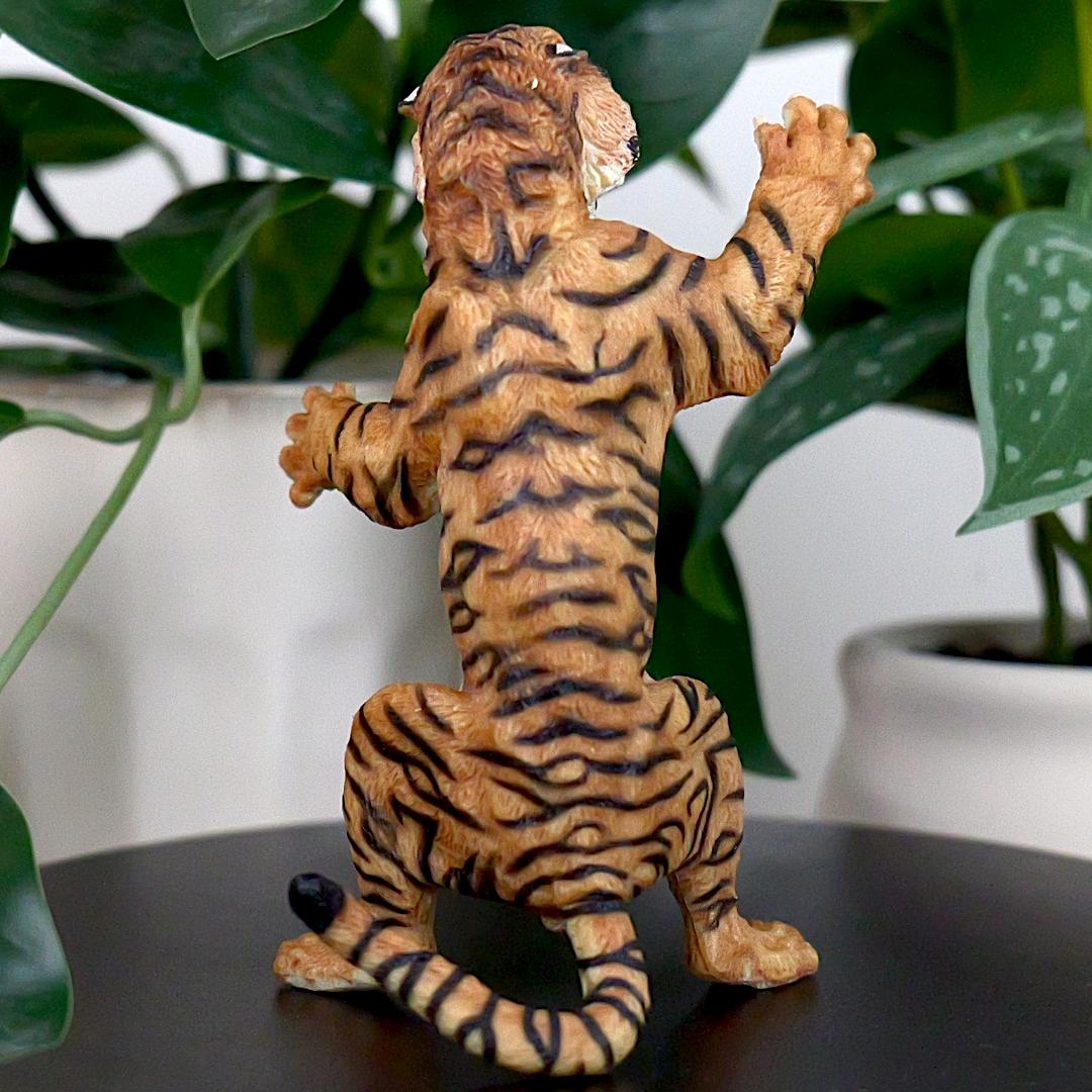 Standing Tiger Animal Figure - Hand Painted & Collectible Toy - Papo 50208