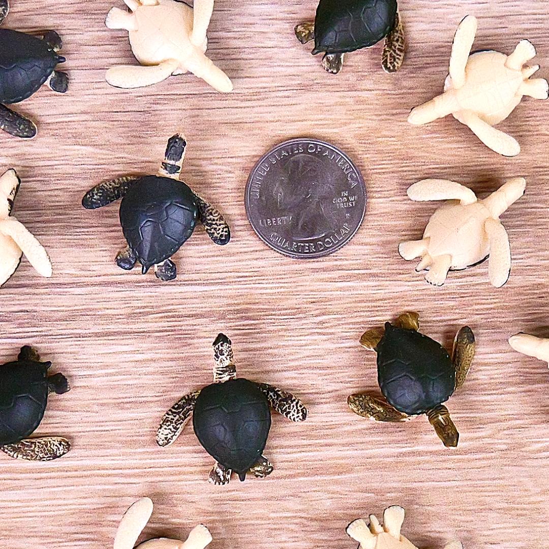 Adult Sea Turtle Good Luck Minis Figure - Hand Painted & Collectible Sea Turtle - Safari Ltd