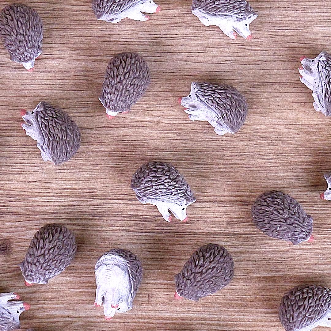 Hedgehog Good Luck Minis Figure - Hand Painted & Collectible Miniature Figurine - Safari Ltd
