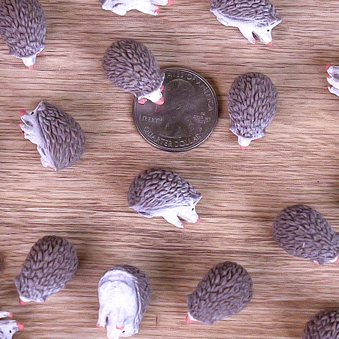 Hedgehog Good Luck Minis Figure - Hand Painted & Collectible Miniature Figurine - Safari Ltd