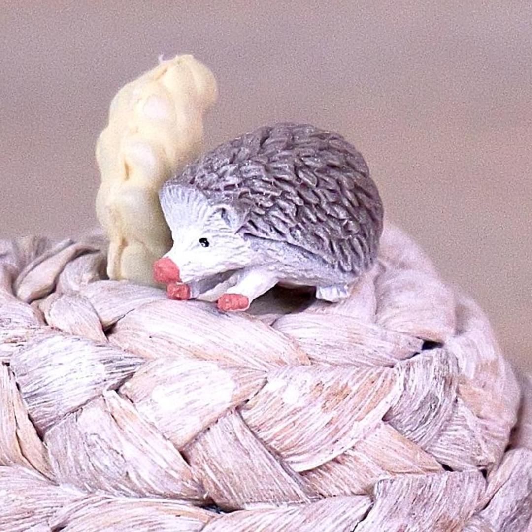 Hedgehog Good Luck Minis Figure - Hand Painted & Collectible Miniature Figurine - Safari Ltd