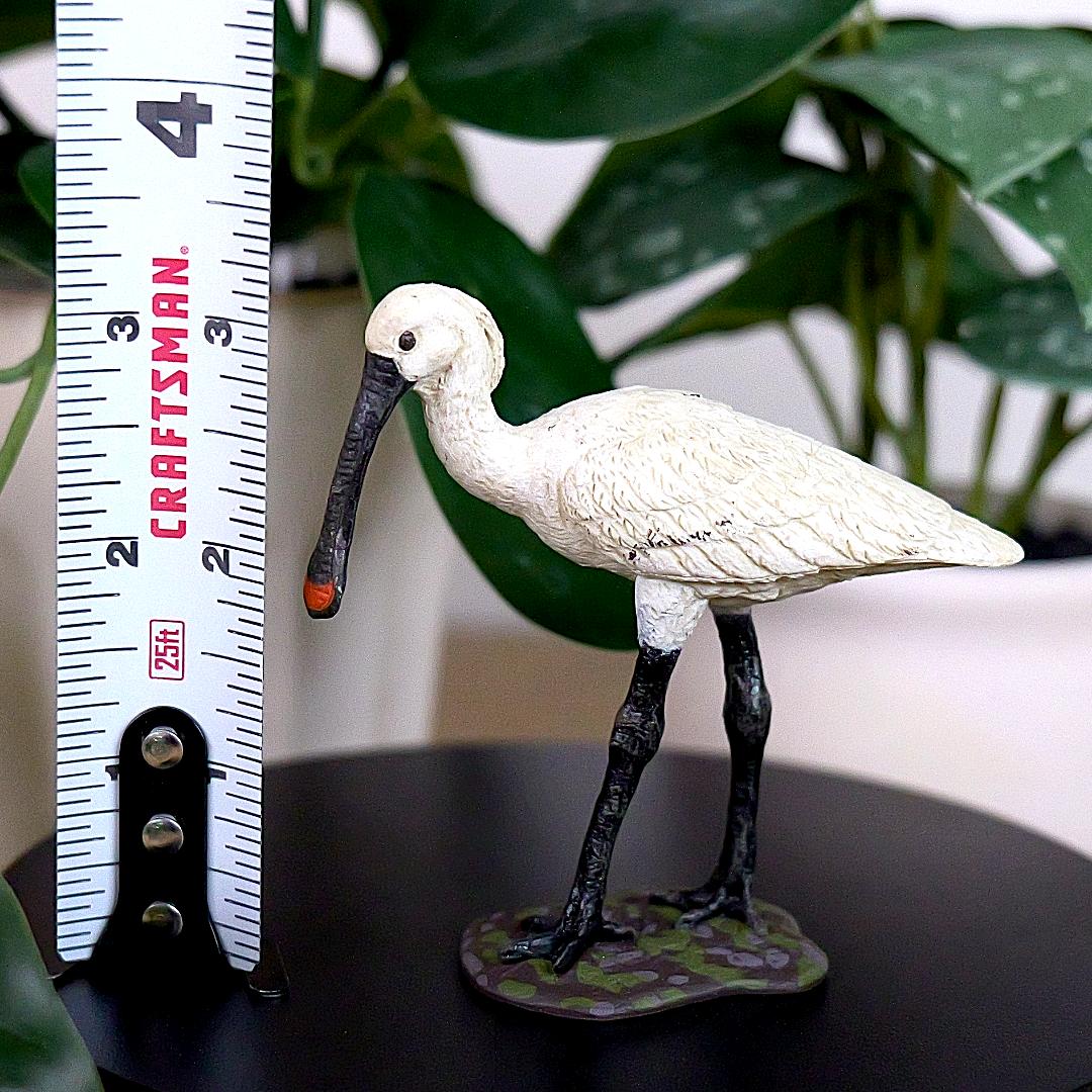 Eurasian Spoonbill Figure - Hand Painted & Collectible Bird Figurine - Papo 50279