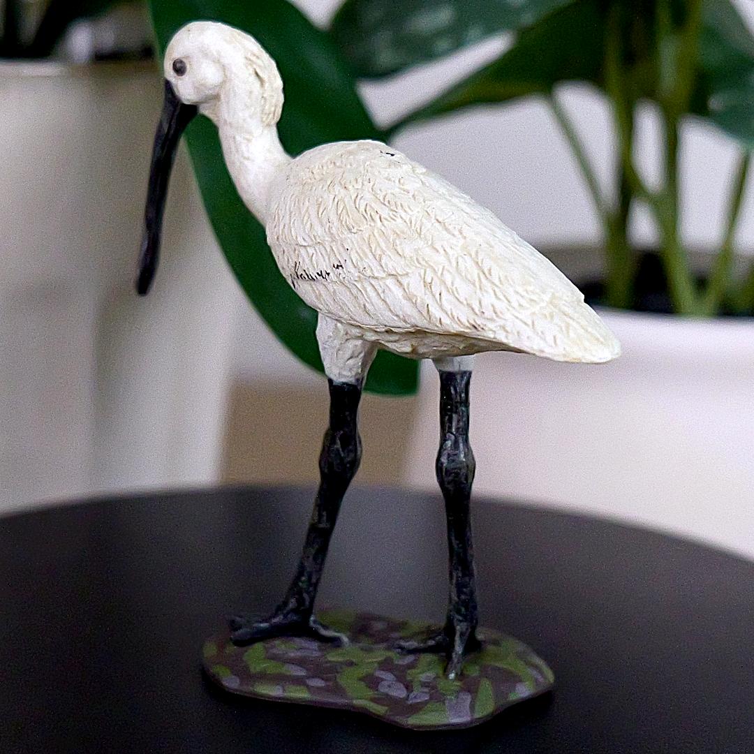 Eurasian Spoonbill Figure - Hand Painted & Collectible Bird Figurine - Papo 50279